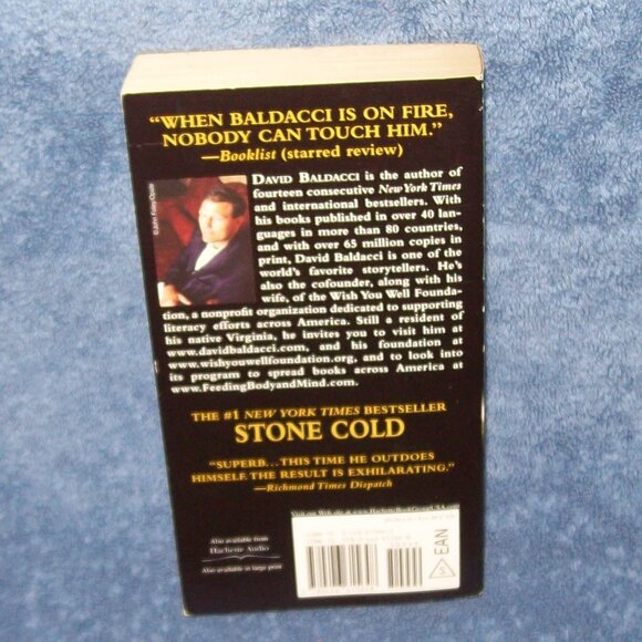 Stone Cold by David Baldacci (2008, Vintage Paperback Book) - Picture 2 of 2